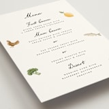 "Let's Eat" - Menus in Pearl by Petra Kern - Detail