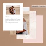 "Cherry Blossoms" - Menus in Cherry Blossom by Stephanie Hawkes - Back of Card Options