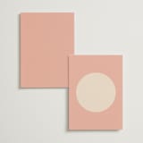 "Unity" - Menus in Blossom by Hudson meet Rose - Back of Card Options