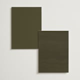"Verdant" - Menus in Autumn by Kate Ahn - Back of Card Options
