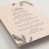 "Arboretum" - Menus in Almond by Morgan Kendall - Detail