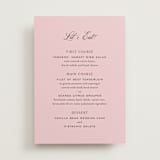 "Nola" - Menus in Peony by Megan Davis - Front