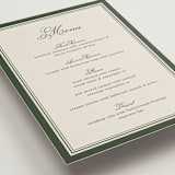 "Emerson" - Menus in Evergreen by Kelly Watkins - Detail