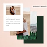 "Adventure Awaits" - Menus in Smoke by Elly - Back of Card Options