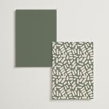 "True North" - Menus in Olive You More by Design Lotus - Back of Card Options