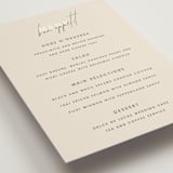 "True North" - Menus in Olive You More by Design Lotus - Detail