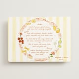 "Giardino" - Menus in Flame by Pati Cascino - Front