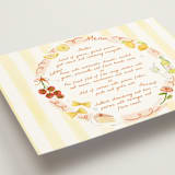 "Giardino" - Menus in Flame by Pati Cascino - Detail