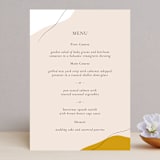 "Trust" - Menus in Ochre by Wendy Chung - Front