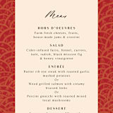 "Mizu Pattern" - Menus in Ruby by Kanika Mathur - Detail