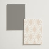"Grace" - Menus in Porcelain by Leah Bisch - Back of Card Options