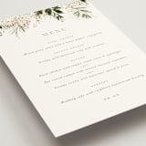 "Grace" - Menus in Porcelain by Leah Bisch - Detail