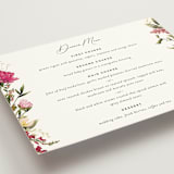 "Lush" - Menus in Magenta by Susan Moyal - Detail
