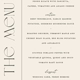 "The Manor" - Menus in Buff by Pixel and Hank - Detail