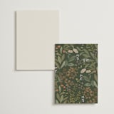 "Ellsworth" - Menus in Natural by Jennifer Wick - Back of Card Options