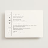 "Sector" - Menus in Snow by Kaydi Bishop - Front