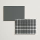 "Sector" - Menus in Snow by Kaydi Bishop - Back of Card Options