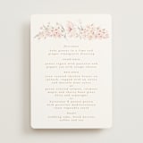 "kosmos" - Menus in Cotton Candy by Phrosné Barwood - Front