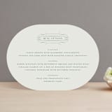 "Chantilly" - Menus in Emerald by Kimberly Morgan - Front