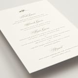 "Soft Sprigs" - Menus in Champagne by Jennifer Postorino - Detail