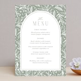 "Simple Crest" - Menus in Sage by Kristen Smith - Front