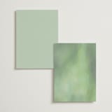 "Monogramed Arch" - Menus in Mojito by Susan Moyal - Back of Card Options