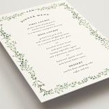 "Monogramed Arch" - Menus in Mojito by Susan Moyal - Detail