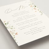 "Brynn" - Menus in Toffee by Everett Paper Goods - Detail