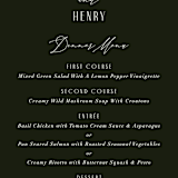 "Verdant" - Menus in Moss by Nicoletta Savod - Detail