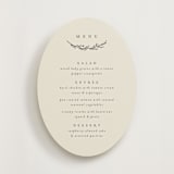 "Branched" - Menus in Almond by Brianne Larsen - Front