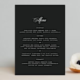 "schiacciata" - Menus in Black Dahlia by chocomocacino - Front