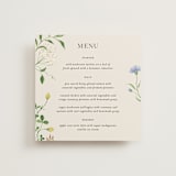 "Wild meadow" - Menus in Elder Flower by Sarah Knight - Front