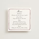 "Handwritten" - Menus in Wine by Cass Loh - Front