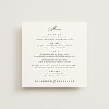 "Grande" - Menus in Cotton by Carolyn Nicks - Front