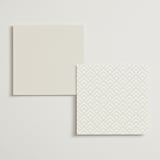 "Grande" - Menus in Cotton by Carolyn Nicks - Back of Card Options
