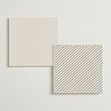 "Scripted Names" - Menus in Ecru by Hooray Creative - Back of Card Options