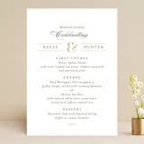 "Valencay" - Menus in Silk by chocomocacino - Front