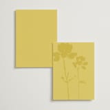 "Bloom" - Menus in Caribbean Citrus by Morgan Kendall - Back of Card Options