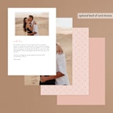 "Garden Glamour" - Menus in Sage by Kristen Smith - Back of Card Options