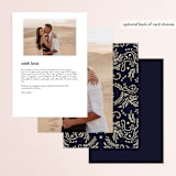 "Wedding Enchantment" - Menus in Midnight by Chris Griffith - Back of Card Options