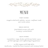 "Operatic" - Menus in Cream by Paper Raven Co. - Detail