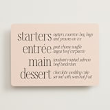 "NoHo" - Menus in Champagne by Hudson meet Rose - Front