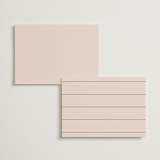 "NoHo" - Menus in Champagne by Hudson meet Rose - Back of Card Options