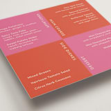 "Color Block" - Menus in Pop by letterfix - Detail