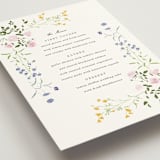 "Garden floral" - Menus in Cloud by Baumbirdy - Detail