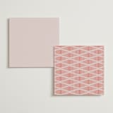 "simple square" - Menus in Strawberry by Anastasia Makarova - Back of Card Options