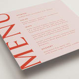 "simple square" - Menus in Strawberry by Anastasia Makarova - Detail