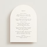 "traditional love story" - Menus in Black Tie by Phrosné Barwood - Front