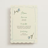 "The Pairfect" - Menus in Waterlily by Helena Vitto - Front