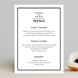 "Desenfadado" - Menus in Black Ink by Aspacia Kusulas - Front